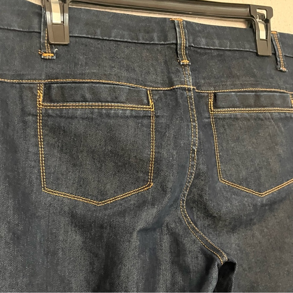Banana Republic limited edition size 10S Dark Blue Flare Jeans - Picture 9 of 14